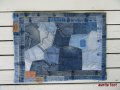 306018 JEANS BACK STYLE RUG (B) (約)W700×D500 *ハンドメイドジーンズラグマット