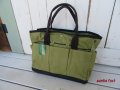 8593 ヴィルマルチトートバッグ ＯＬＩＶＥ (約)W34×D17×H28cm【厚手コットン生地使用で丈夫】