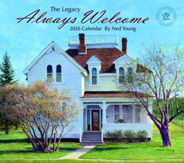画像1: No7・2026年度版アメリカンカントリーカレンダー  WCA101551 Always Welcome【2枚限り】*只今入荷待ちです。