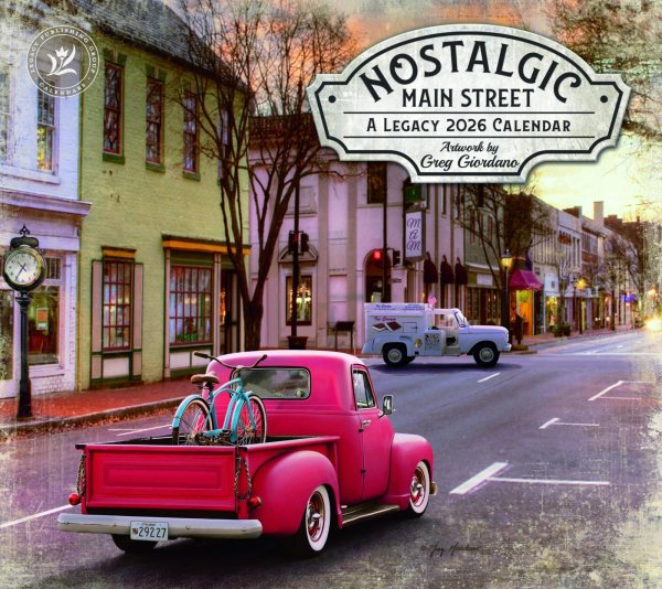 画像1: No4・2026年度版アメリカンカントリーカレンダー  WCA101110 Nostalgic【2枚限り】*只今入荷待ちです。
