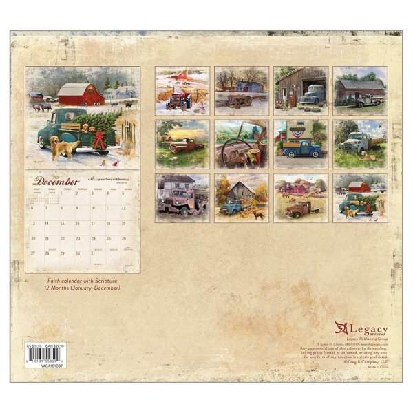 画像4: No3・2026年度版アメリカンカントリーカレンダー  WCA101087 Heartland Blessings【2枚限り】*只今入荷待ちです。