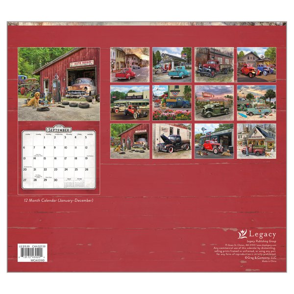 画像4: No4・2026年度版アメリカンカントリーカレンダー  WCA101110 Nostalgic【2枚限り】*只今入荷待ちです。