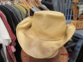 【大人用キャップ男女兼用・帽子・新品】テンガロンハット本革・ハンドメイド