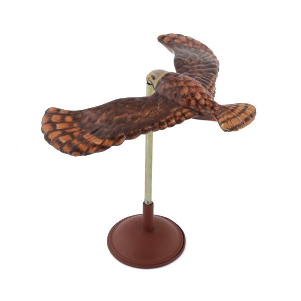 画像1: ブリキ フライングイーグル (約)15×11.5×3cm【絶妙なバランス】