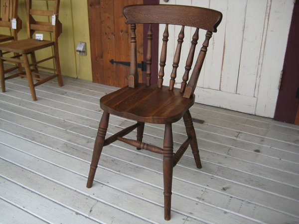 画像1: No2 Spindle Chair(イギリス製)　 W50/D45/H85/SH45cm *完売しました、こちらの品はアンティーク品ではありません。